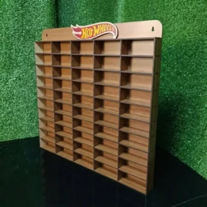 Organizador Hot Wheels 50 Autos | Exhibidor de Pared para Coleccionistas