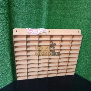 Exhibidor Hot Wheels 60 Autos Grande | Organizador de Pared para Colección Amplia