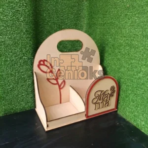 Caja para Flores Día de la Madre Personalizable MDF | Regalo para Mamá Lima